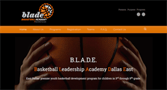 Desktop Screenshot of bladebasketball.com